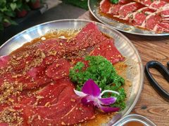 -明洞阿姨·韩式酱蟹烤肉·创意料理(三元桥店)