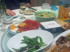 -海派美食·家宴海鲜青岛菜·石锅鲽鱼头(东方城店)