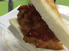 猪扒三文治-胜利茶餐室