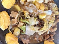 -粘豆包柴火铁锅炖