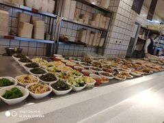 自助取餐区-七食九号食堂(东丽空港店)