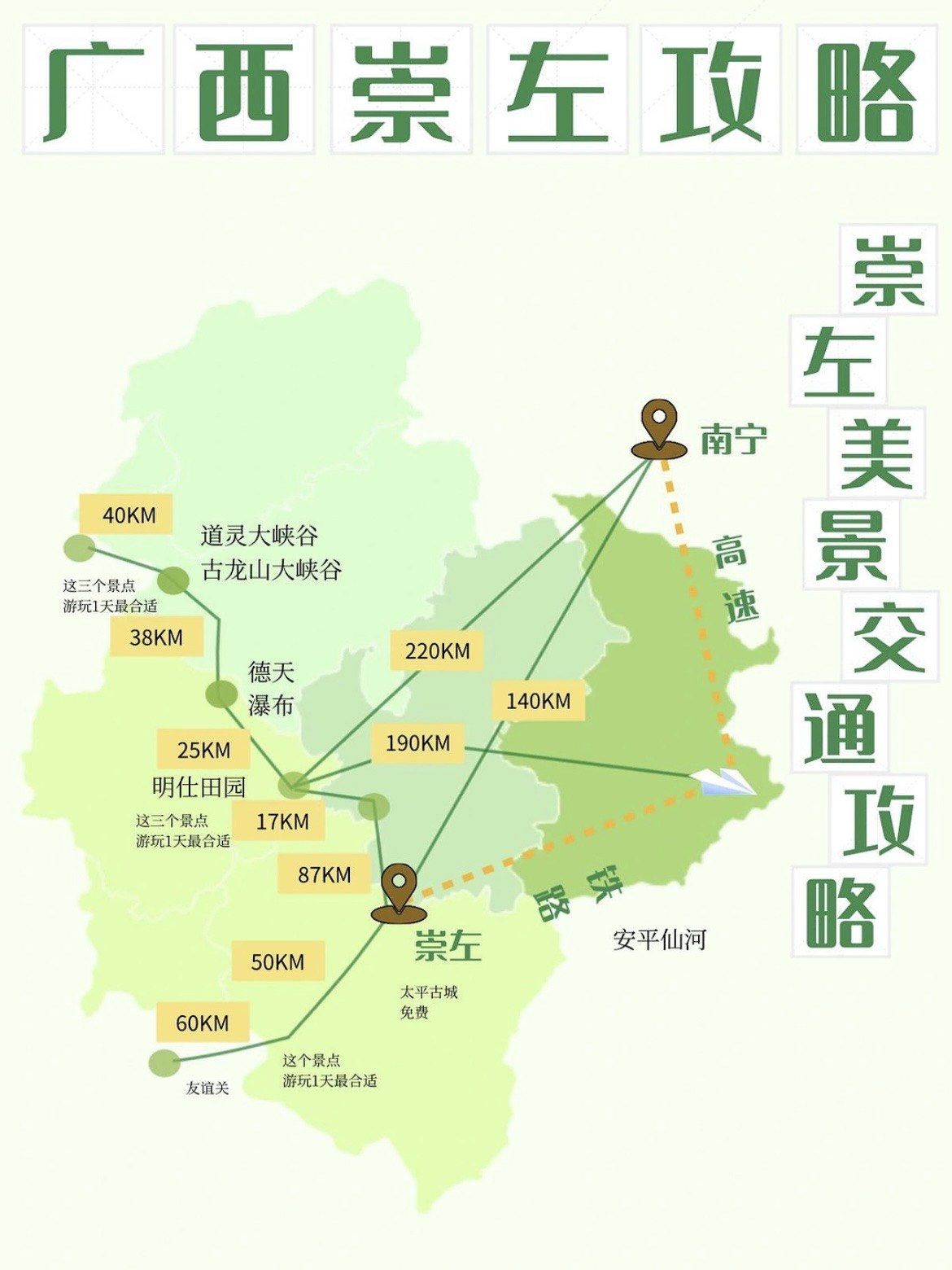 广西崇左旅游攻略