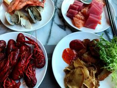 三文鱼片-龙之梦万丽酒店青餐厅