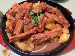 铁板羊尾尖土豆-桃子餐厅·天津菜(王顶堤总店)
