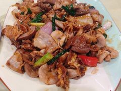 葱姜炒猪杂-标记美食新鲜猪杂(兴南大道店)