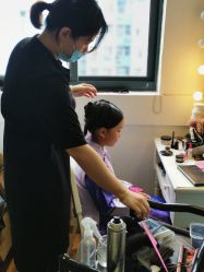 -后宫·古装汉服京剧儿童亲子全家福摄影