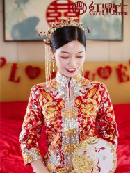 -LOVE SHINE婚纱·红鼎庄龙凤褂·妈妈装定制