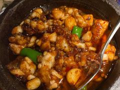 石锅杭椒牛蛙-桂满陇-西湖船宴(西单大悦城店)