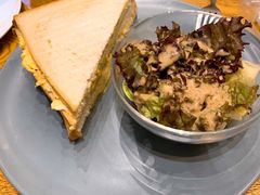 酱爆芝士滑蛋三明治-茶米烧腊茶餐厅(石龙店)