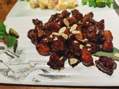 黑蒜子牛肉粒-陆壹捌餐厅(五大道店)
