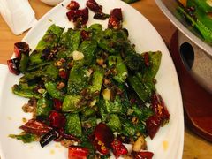 干煸芸豆-茅庐毛血旺(烟台大悦城店)