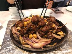 火焰黑椒牛肉粒-乾园(恒隆广场店)