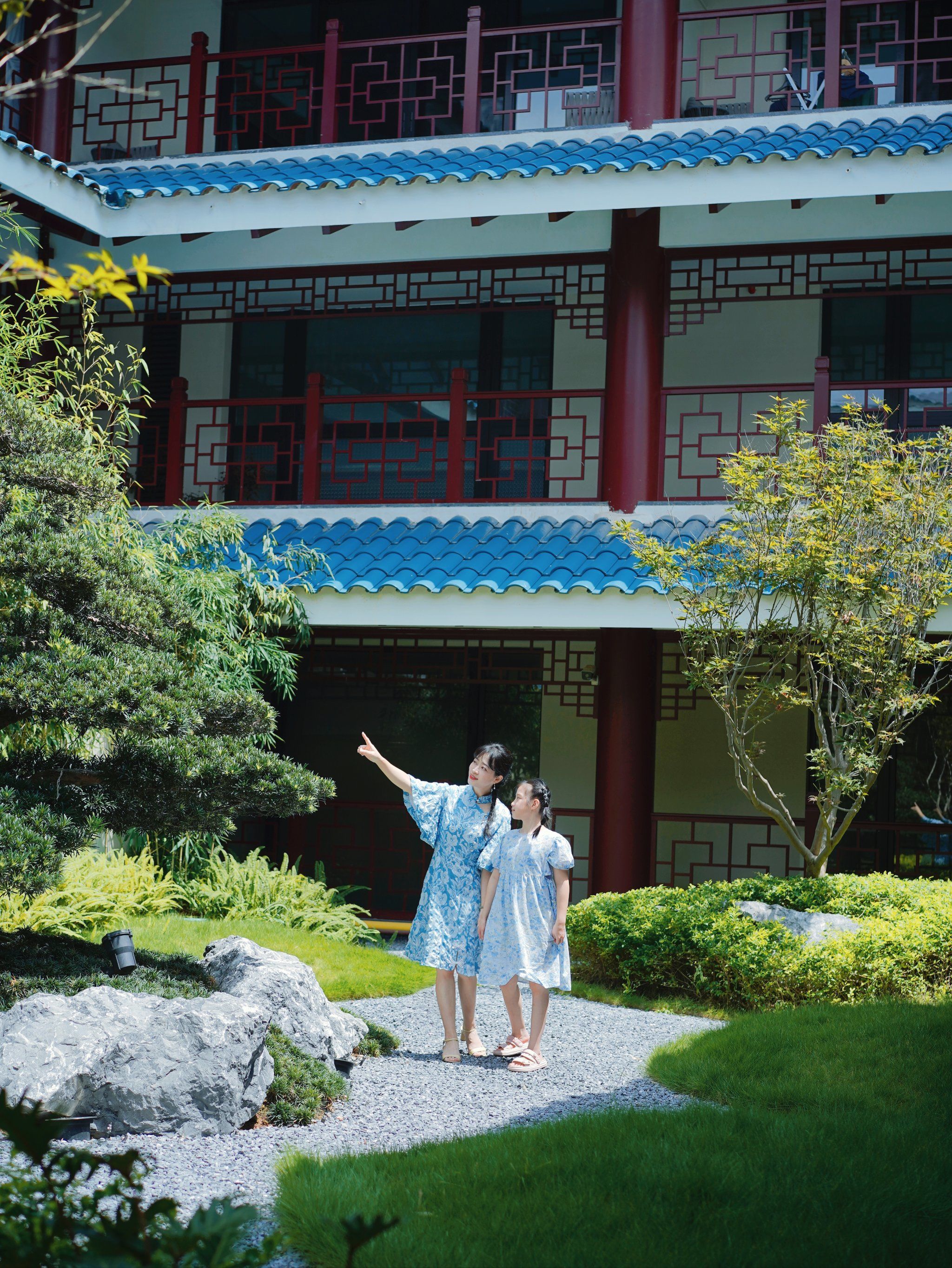 厦门酒店|池畔欢声笑语五缘水乡