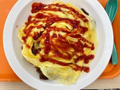 牛肉蛋包饭-复旦大学本部-食堂