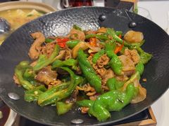菜籽油农家小炒肉-眉州东坡(华联万柳店)