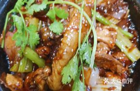 Chicken and Shrimp Hot Pot