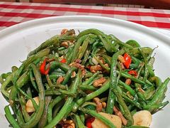 砂锅扁豆丝-西贝(吴江路湟普汇店)