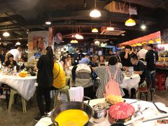 -鲜入围煮花胶鸡海鲜火锅