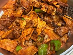 -尕有炕锅烤羊肉