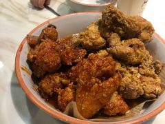 双拼炸鸡-富乐满韩国正宗炸鸡韩国料理(虹泉路店)