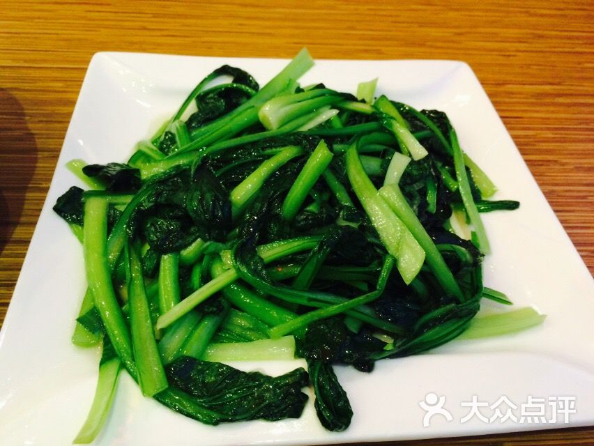 金掌勺东北菜海鲜大咖(万德庄店)-清炒塔菜-菜-清