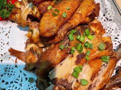 香葱椒盐鸡-吕氏疙瘩汤·新派鲁菜(济南万象城店)