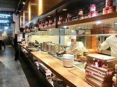 自助取餐区-绿茶餐厅(西单老佛爷店)