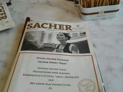 -Cafe Sacher(WIEN)