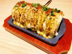 焗烤芝士三文鱼卷-越光米贩精致料理餐厅(金鹰店)