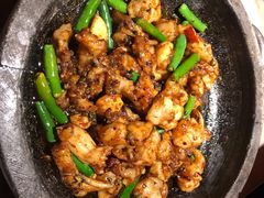 酱爆石锅蛙-绿茶餐厅(乐峰广场店)