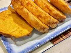 馒头片裹蛋液-宣武小院涮肉(前门店)