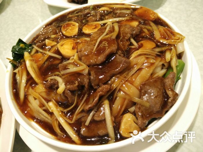 茶笃灿港式茶餐厅(万胜广场店)-湿炒牛河图片-广州美食-大众点评网