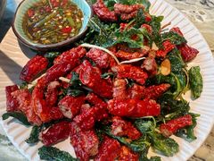 薄荷炸脆脆肠-浩海火燒雲傣家菜(合生汇店)