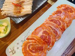 调味五花肉-韩香阁烤肉·烤活鳗(宽厚里店)