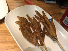 -路边摊小炉子烧烤