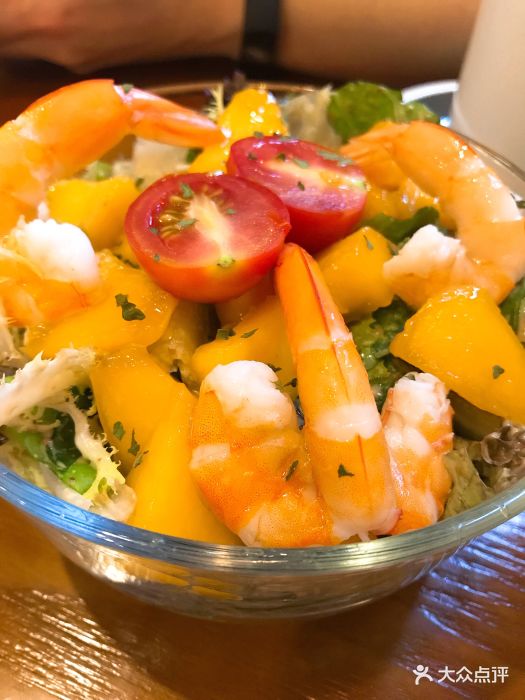 be bright caffe(林乐路店)芒果大虾沙拉图片 - 第605张