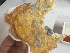 鸡蛋炸馒头片-大槐树烤肉馆