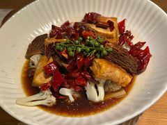 羊肚菌麻辣香锅-庆春朴门