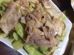 黄瓜猪头肉-金陵轩鲁菜馆