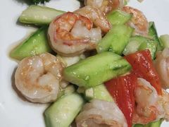 海南丝瓜炒虾仁-小贝壳酒楼(经九路店)