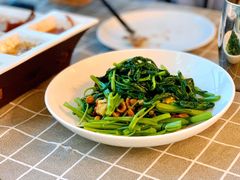 香辣豆酱炒通菜-有璟阁港式餐厅(金融街购物中心店)
