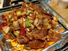 葱爆羊肉-胡家大厨(时光街店)