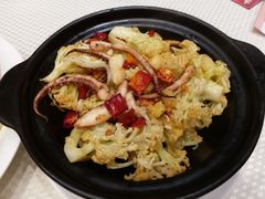鲜鱿鱼须啫菜花-香港富临皇宫(五月花商业广场店)