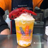 秋日的第一杯果茶🦞小龙虾果茶