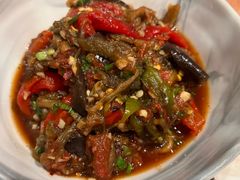 滇味凉拌茄子-浩海火燒雲傣家菜(芮欧百货店)