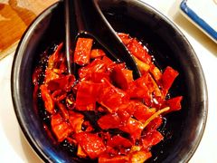 现炸辣椒油-宣武小院涮肉(前门店)