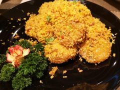 金沙茄子-若蘭慈·无国界素食料理(欢乐海岸店)