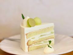 蜜瓜戚风蛋糕-EAU CAFE(永康路店)
