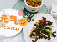姜葱炒辽参-勝記酒家·37年老字号·经典粤菜(荔枝公园店)