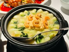海味腐竹奶白菜-悦轩中餐厅·高空江景·杭州柏悦酒店